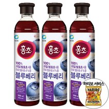 홍초 블루베리 900mlx3개 + 하리보 골드베렌 10.8g 증정 흑초 식초 미초 감식초 탄산수 쁘띠첼, 홍초 블루베리 900mlx3개 + 하리보 10.8g증정, 3개