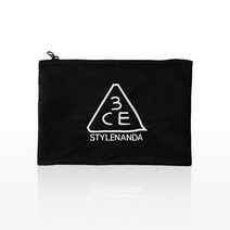 성남점 3CE FLAT POUCHSMALL 플랫 파우치스몰, FRE, BLACK