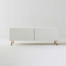 리타하우스 로이 TV 거실장 장식장, 화이트