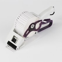 라벨 부착기 핸드 라벨기 스티커 가격표 바코드 Y 휴대용 수동 인쇄 롤택기, A.U40 (가용폭 20mm-40mm)