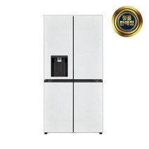 LG 디오스 오브제컬렉션 얼음정수기냉장고 W824MWW172S 820L /RT