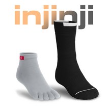 인진지 NEW 트레일러 퍼포먼스 세트 블랙 쿨맥스 아웃도어 양말 중목 등산 트레킹 백패킹 스포츠 기능성 남자 여자, large(275~300)