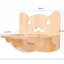 튼튼한 원목 DIY 고양이 놀이터 캣워크 구름다리 투명해먹 콘도