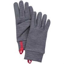 Hestra 방한장갑 방수장갑 Touch Warmth Liners, Grey, 11