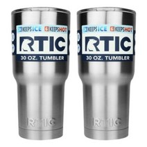 오너클랜 RTIC 대용량텀블러 900ml 1+1 보온보냉 텀블러, 오픈형+오픈형