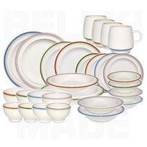 시라쿠스 메이플 4인세트 28P B타입 - 머그4P 옵션선택 Cozy 4 color, 4인B타입_28P
