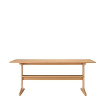 무인양품 MUJI 떡갈나무 리빙 다이닝 테이블 3 내추럴 4550182598438