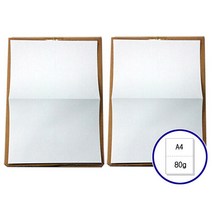 이등분지 A4 복사용지 A4용지 80g 1750매 2박스