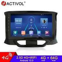 카오디오 4G + 안 드 로이드 10 2 딘 라디오 LADA X 레이 Xray 2015 자동 멀티미디어 GPS autoradio 오디오, 03 4G 4G 64G