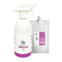 차아염소산수 리빙럽 살균소독수 스프레이 500ml 본품 + 리필 set, 리빙럽 본품+리필1