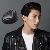 칸핏 남자 옆머리 누르기, 블랙, 1개