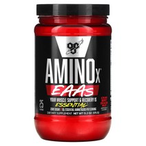 단백질 스포츠 BSN 아미노x EAAs 딸기 용과 375g(13.2oz) 필수 아미노산 무카페인