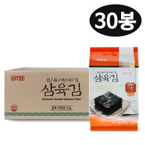 전통재래김 삼육김 식탁김 조미김 파래 돌김 15그램 30봉지 1박스, 단품, 단품