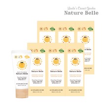 유아 선크림 네이처벨르 유기농 썬크림 50ml, 6개
