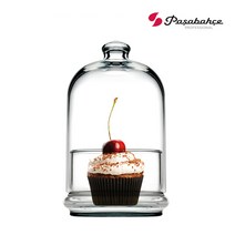 파사바체 파티쉐 디저트 케이크 유리 돔트레이 4종, 돔트레이 (그린)