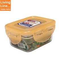Living 락앤락 미니 반찬용기 냉장고 밀폐용기 180ml 소형 밑반찬 찬통 4면결착형, 대표상품, [ 1개 ]