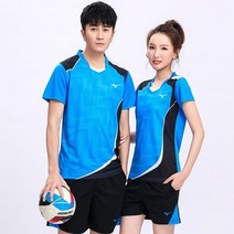 배구유니폼 전사 족구 풋살 축구 유니폼 선수 반티 전문 배구 팀 정장 남성 여성 빠른 건조 반바지 저지 배구 세트 훈련 운동복 배드민턴테니스 셔츠, men-XXL, CHINA, Blue