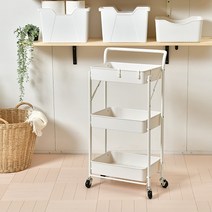[모던하우스] WOW 접을 수 있는 핸들 트롤리 화이트