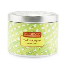 The Candle Company Carroll Chan 100% 비왁스 틴 캔