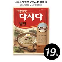 CJ제일제당 냉면 다시다 300g, 19개