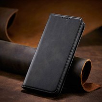 자석 플립 케이스 OPPO 리노 4 3 2 A55 A93 A52 A53 A32 A15 A92 A72 A31 X F 8 91 11 9 7 5 Z PRO 5G 커버, OPPO A7|Black