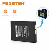 CCTV 테스터 IP 카메라 8MP CVI CVBS 모니터에 대 한 7.4V 2400mAh 리튬 이온 폴리머 배터리, 01 TI-B9618 battery