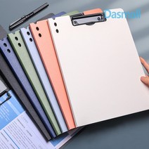 다스몰 덮개형 클립보드 메뉴판 A4 파일꽂이 결재판, 그린