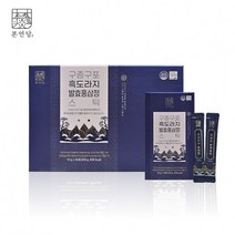 본연담 흑도라지 발효홍삼정 사양벌꿀 영지버섯 스틱 10g 30포 모과 배 농축액 차가버섯
