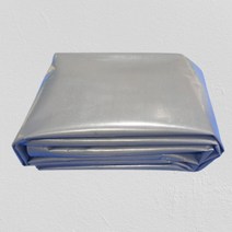 방염 그라운드시트 250cm X 200cm 회색 방수포 방습 천막지, XPO고급방수원단 2.5mx2m