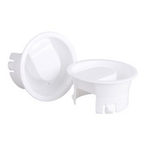 커피서버 핸드 드립 커피 주전자 서버 2 컵 뚜껑 유출 방지 비 스플래쉬 플라스틱 식수 병 커버 먼지 방지 투수 스토퍼 캡 주방 텀블러 뚜껑, 하얀색