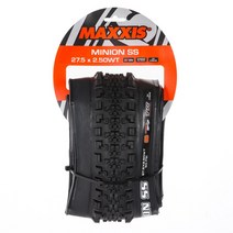 자전거 타이어MAXXIS-미니언 SS 자전거 타이어 27.5X2.5WT 산악 튜브리스, 01 27.5X2.5WT 3CG TR DH