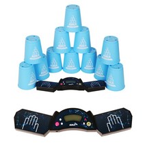 키카 스포츠스택스 스피드컵 기록 측정 스피드스태킹 컵쌓기 타이머, 1개