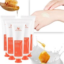손톱 발톱 관리 5pcs 허니 밀크 소프트 핸드 크림 로션 세럼 리페어 너리싱 스킨 케어 안티 채핑 에이징 모이스춰 라이징 화이트닝
