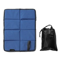 Folding Seat Cushion Moisture-proof Sitting Pads Heat-insulating Seat Pads Portable Beach Cushion Ou, 02 Blue