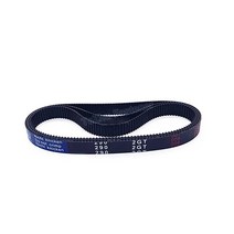 1PCS 2GT 타이밍 벨트 250/252/256/260/264/266/268/270/274/276/278 폭 6/10mm 고무 폐쇄 루프 동기 피치, 01 6mm_02 252mm