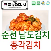 입점특가 한국농협김치 순천 남도 총각 김치 3kg HACCP 전라도 국산