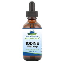 해외 Pure Mountain Botanicals Kelp 액상 요오드 켈프