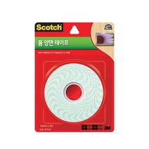 스카치 2140 폼 양면테이프 (12mmx4m), 없음