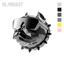 디프로젝트 디불 불독 차량용 방향제 (색상6종 선택/향6종 선택), 1세트, [골드], [큐컴소프], [쇼핑백:선택]