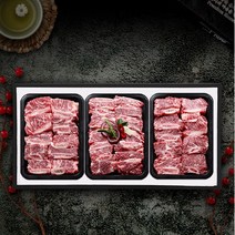추석 축산 선물세트 [名品횡성청정한우]횡성한우 특선 찜갈비세트3호(2.1kg), 단품없음