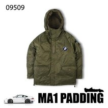 팀팀이 MA-1 웰론패딩점퍼(카키)_패딩점퍼 단체패딩 수입차로고 패치점퍼 와펜점퍼 레이싱패딩점퍼 정비복 동호회복 단체복 레이싱복 작업복 튜닝샵 카센터 정비소 세차장 크리닝 점퍼 팀복 유니폼 매장유니폼 와펜 패치