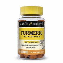 매이슨네츄럴스 강황 진저 구미 글루텐 프리, 60개입, 1개