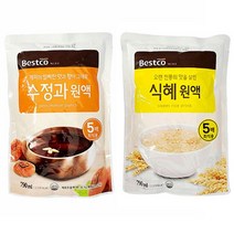 베스트코 식혜원액 수정과원액 5배희석 식혜 수정과, 1, 식혜원액790ml