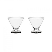 북유럽 톰딕슨 Tom Dixon Puck 칵테일잔 260ml 2개 세트 투명