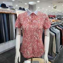 [슈페리어] 도트무늬 프린트 여성 골프 스포츠 PK 반팔티셔츠 PCB1206 인천논현, 네이비, 90