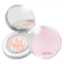 AGE 20s 클리어 글래스 에센스 톤업 팩트 핑크 12.5g 본품+리필