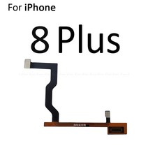 홈터치 ID 버튼 메인 보드 플렉스 케이블 Fibbon For iPhone 6 6S 7 8 Plus 마더 커넥터, 한개옵션1, 04 For iPhone 8 Plus