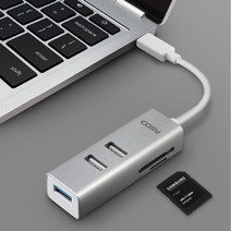 USB3.0 허브 3포트 멀티 마이크로SD카드리더기 메모리