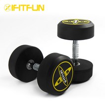 아이핏펀 고무 중량덤벨 아령, 5kg