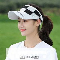 여름 와이드앵글모자 골프선캡 비니 여성골프모자, 베이지